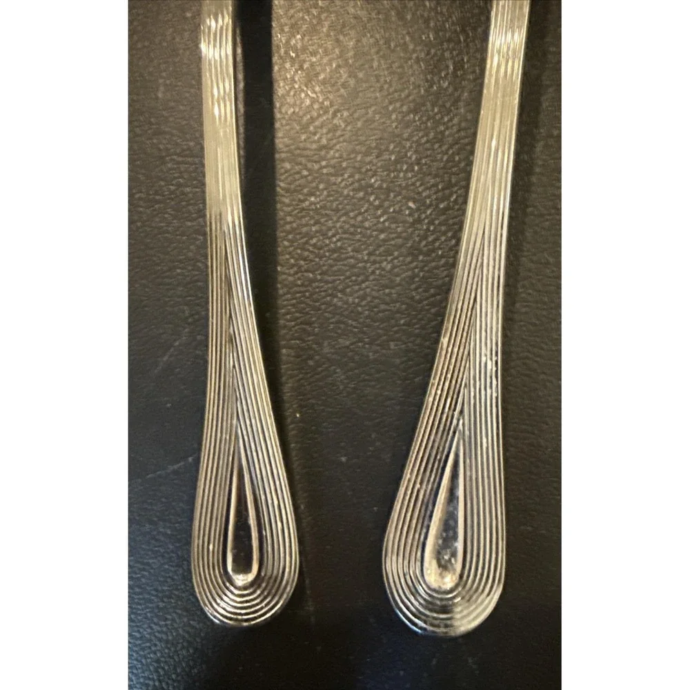 Vera Wang Wedgwood Lariat Nouveau 18/10 Stainless Flatware Variety 42 Piece #1‎